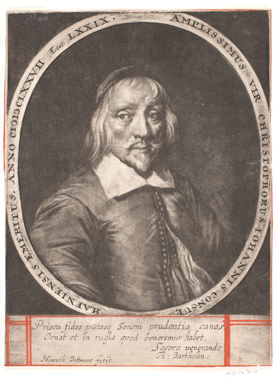 Ordfører Christopher Hansen av Heinrich Dittmers