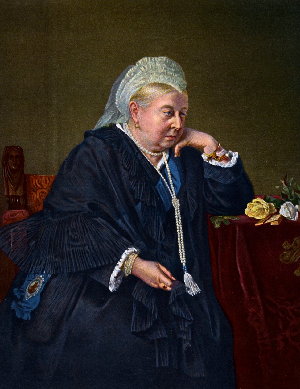 Dronning Victoria i 1899, 1901. av Heinrich von Angeli