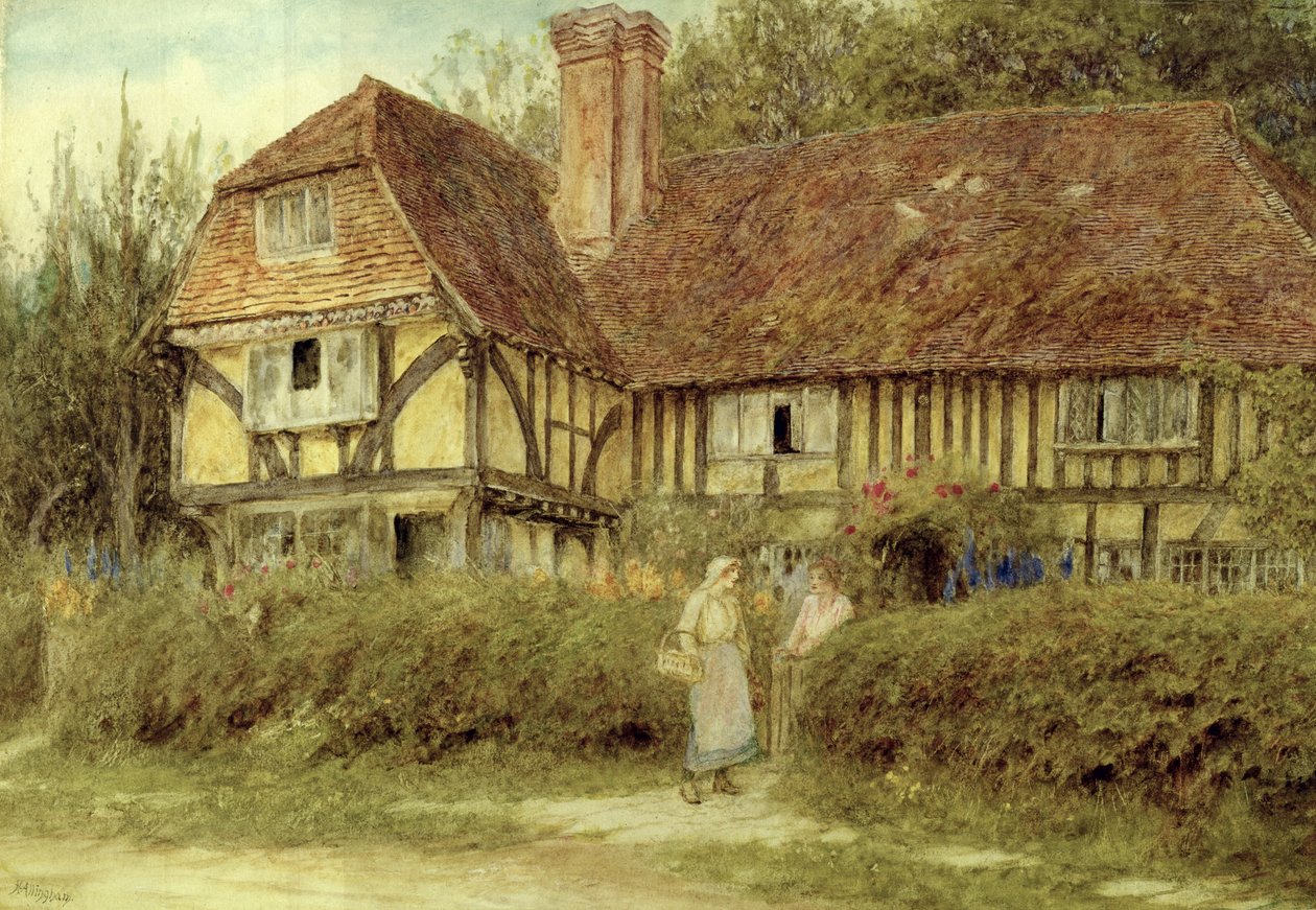 En Kentish Cottage av Helen Allingham