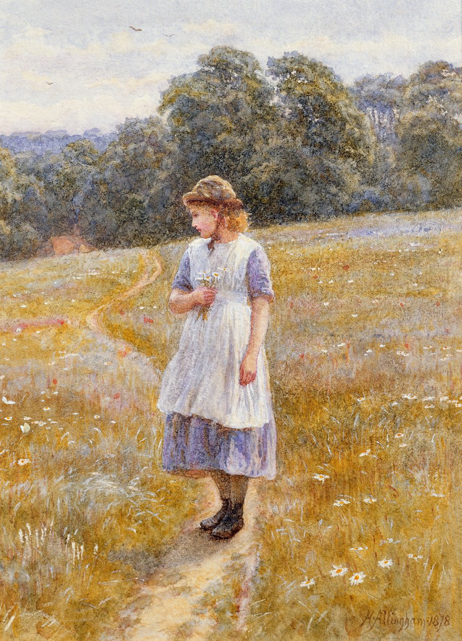 Dagdrømmer, 1878 av Helen Allingham