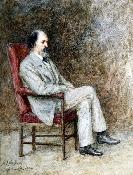 Alfred, Lord Tennyson av Helen Allingham