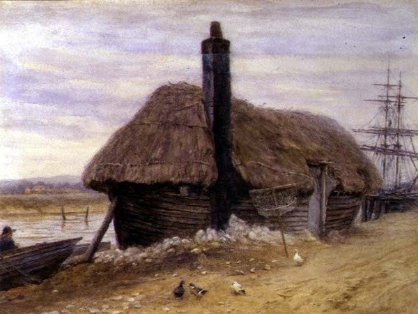 Tørrdokk av Helen Allingham