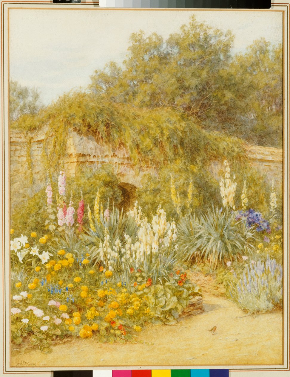 Gertrude Jekylls hage, Munstead Wood av Helen Allingham