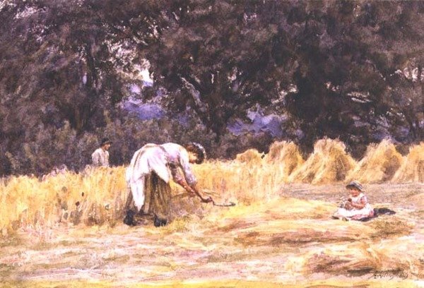 Høsting av Helen Allingham