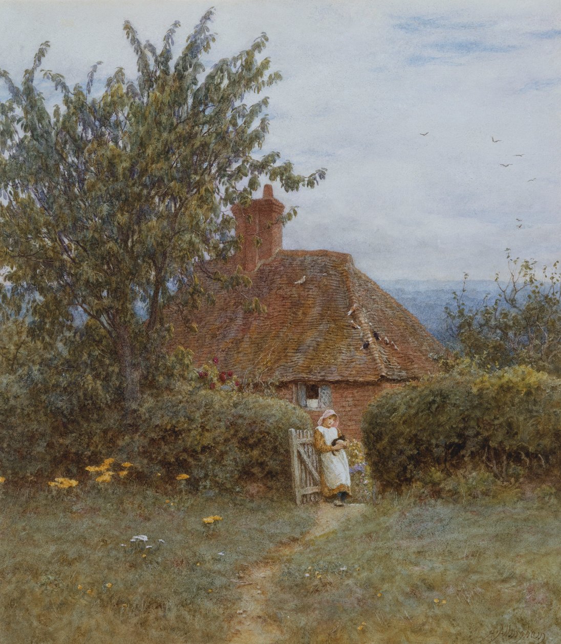 Near Haslemere av Helen Allingham