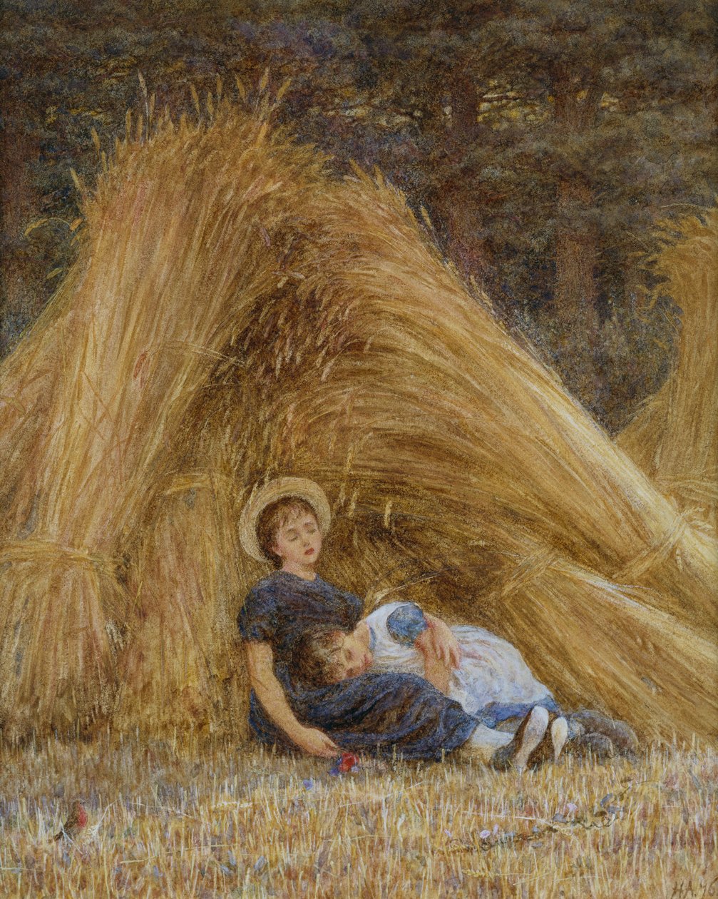 Tidligere arbeid (akvarell) av Helen Allingham