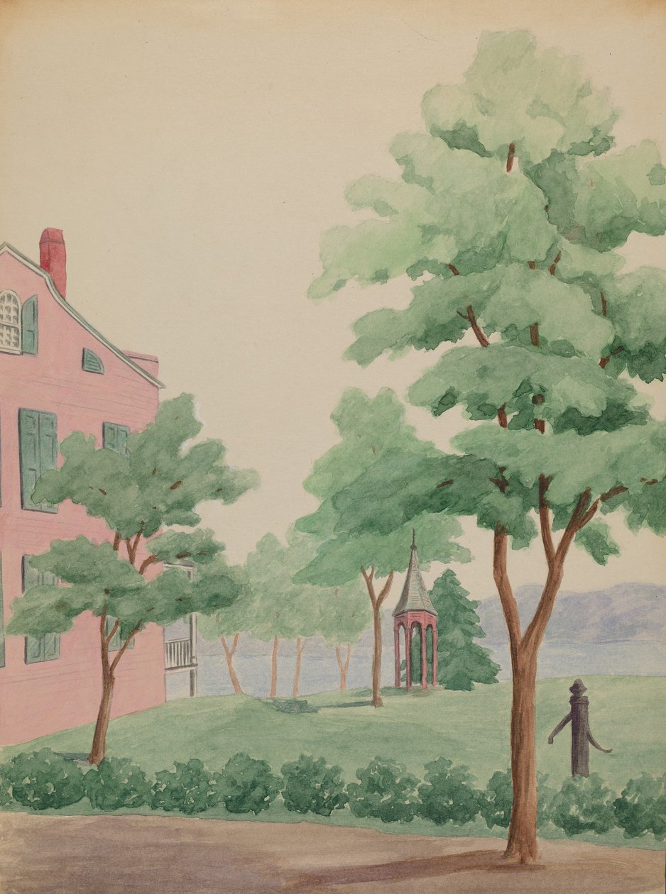 Schermerhorn Estate, ca. 1936. av Helen Miller