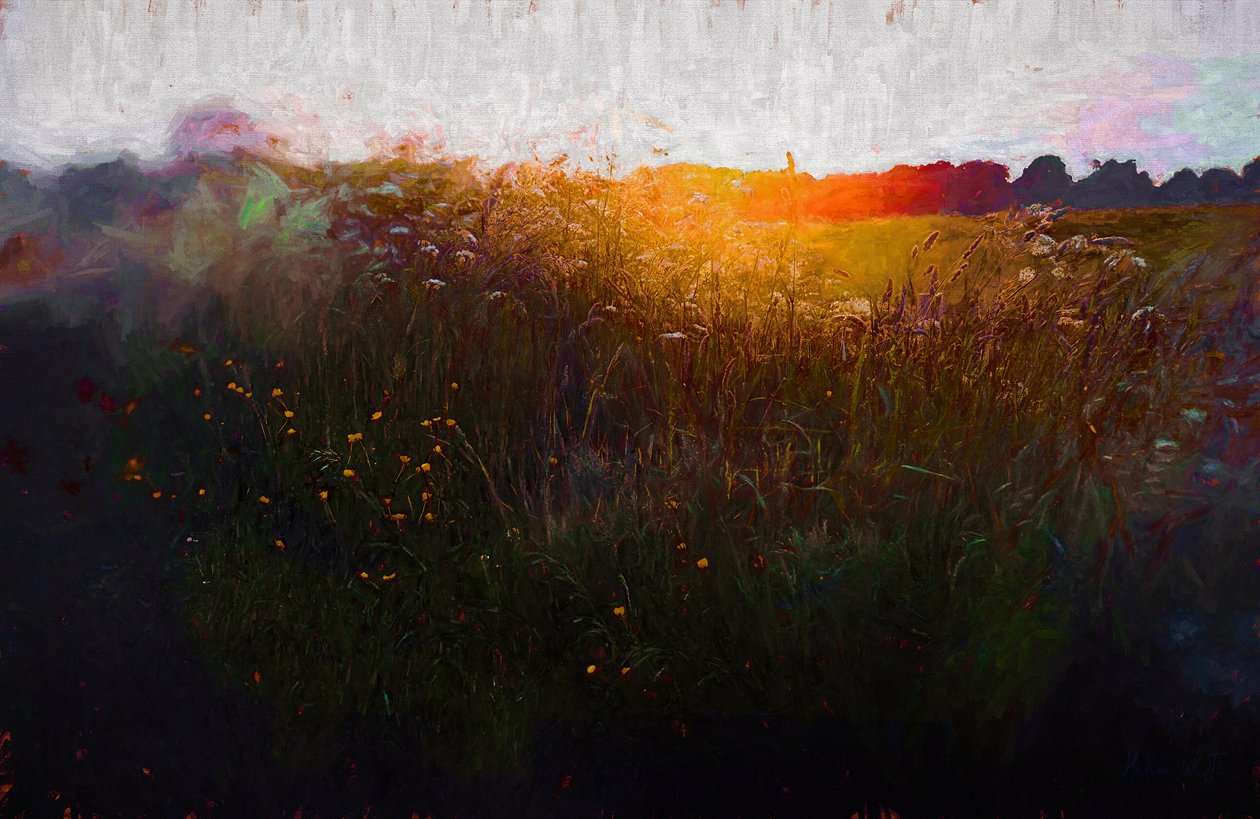 Midtsommerglød, 2020 av Helen White