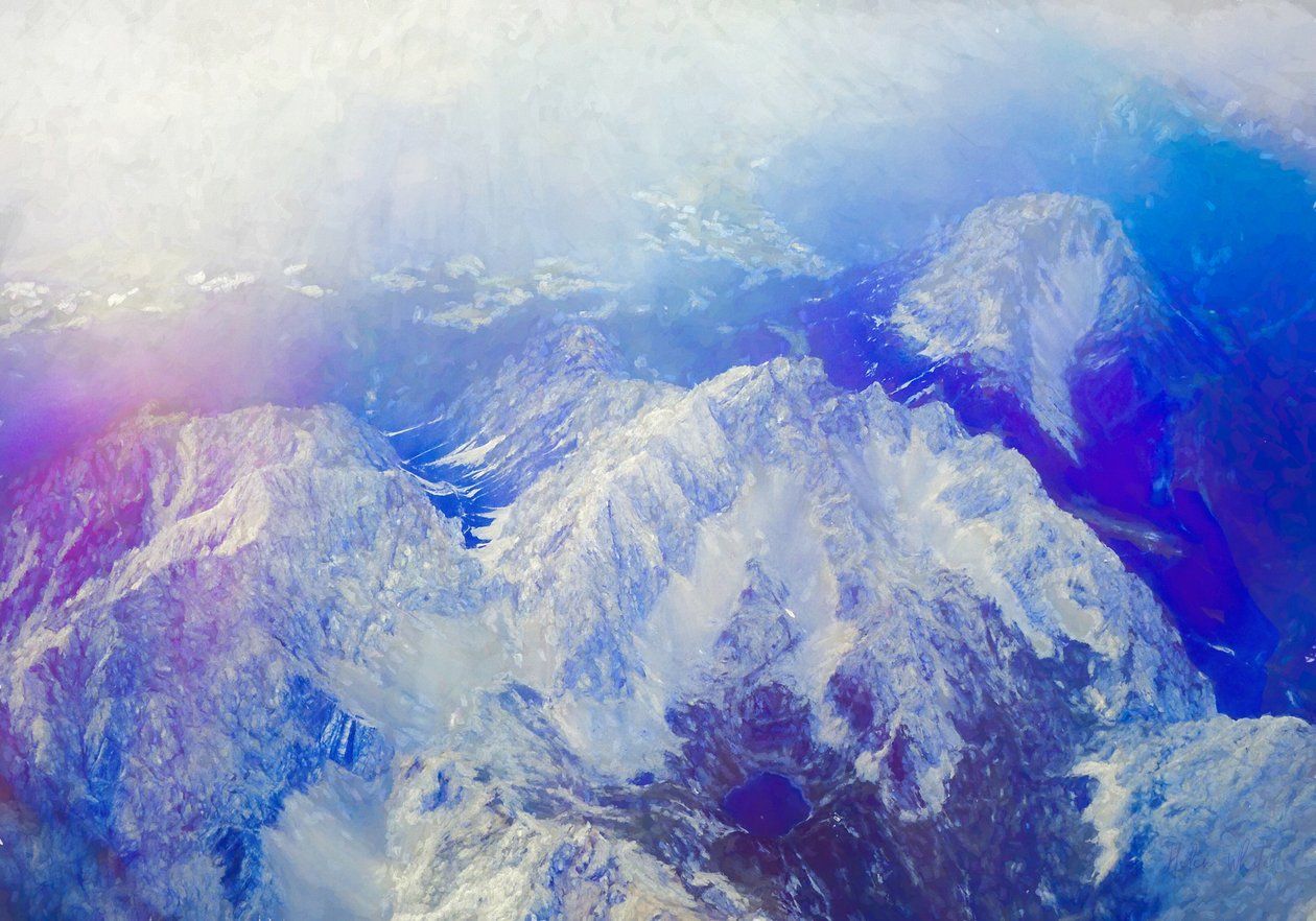 Mountain Flare, 2019 av Helen White