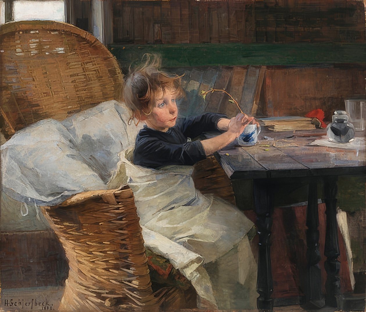 Helbredelsen. 1888 av Helene Schjerfbeck