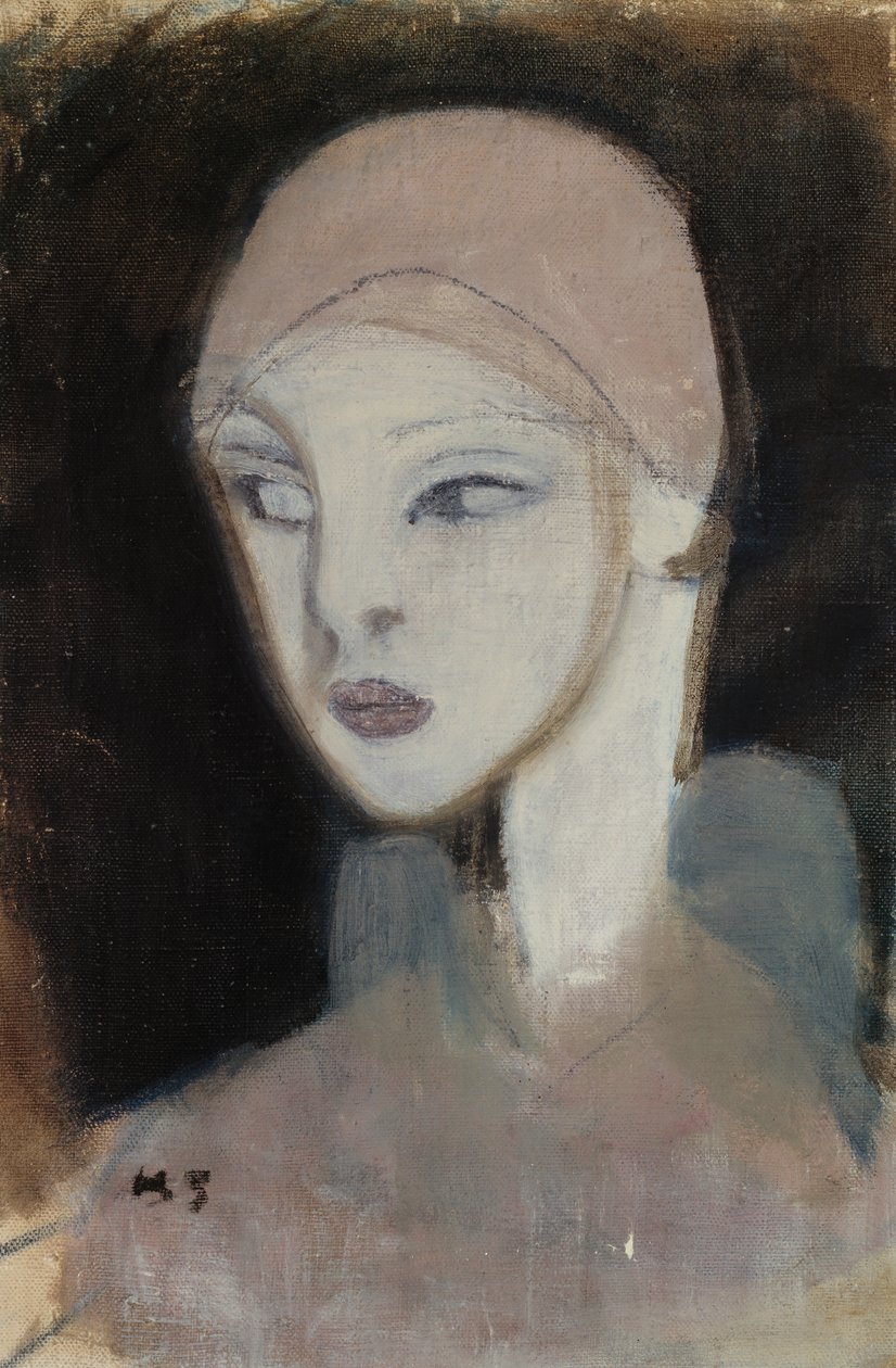 Jente fra øyene, 1929. av Helene Schjerfbeck