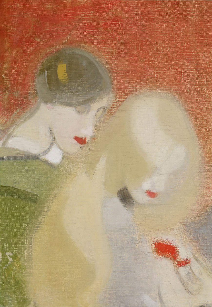 Familiesmykkene, 1915-1916. av Helene Schjerfbeck