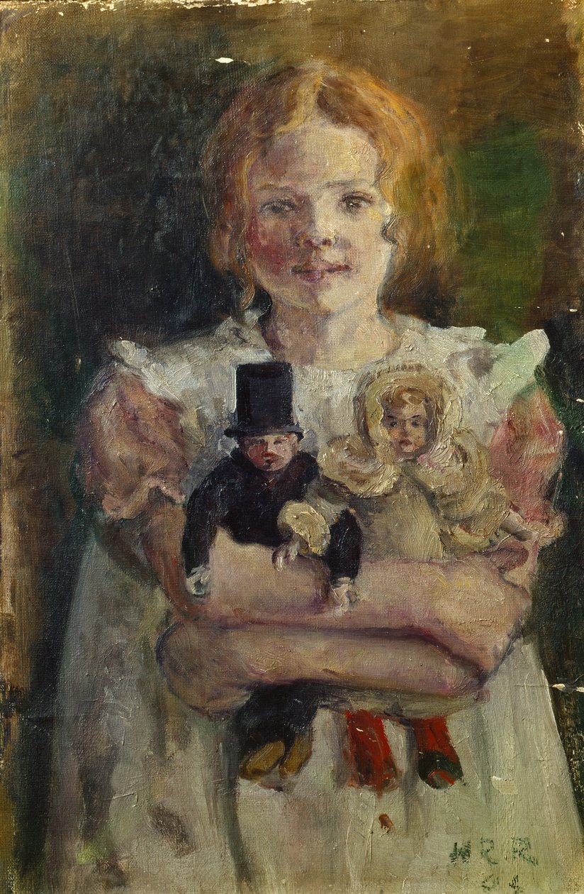 Portrait of Borghild av Helga Ring Reusch