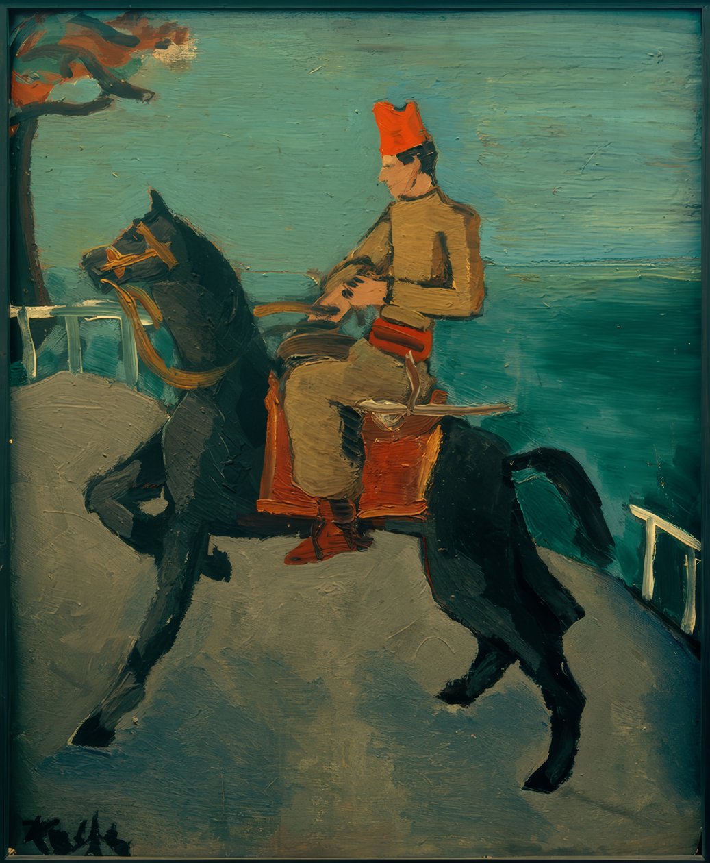 Spahi til hest V av Helmut Kolle