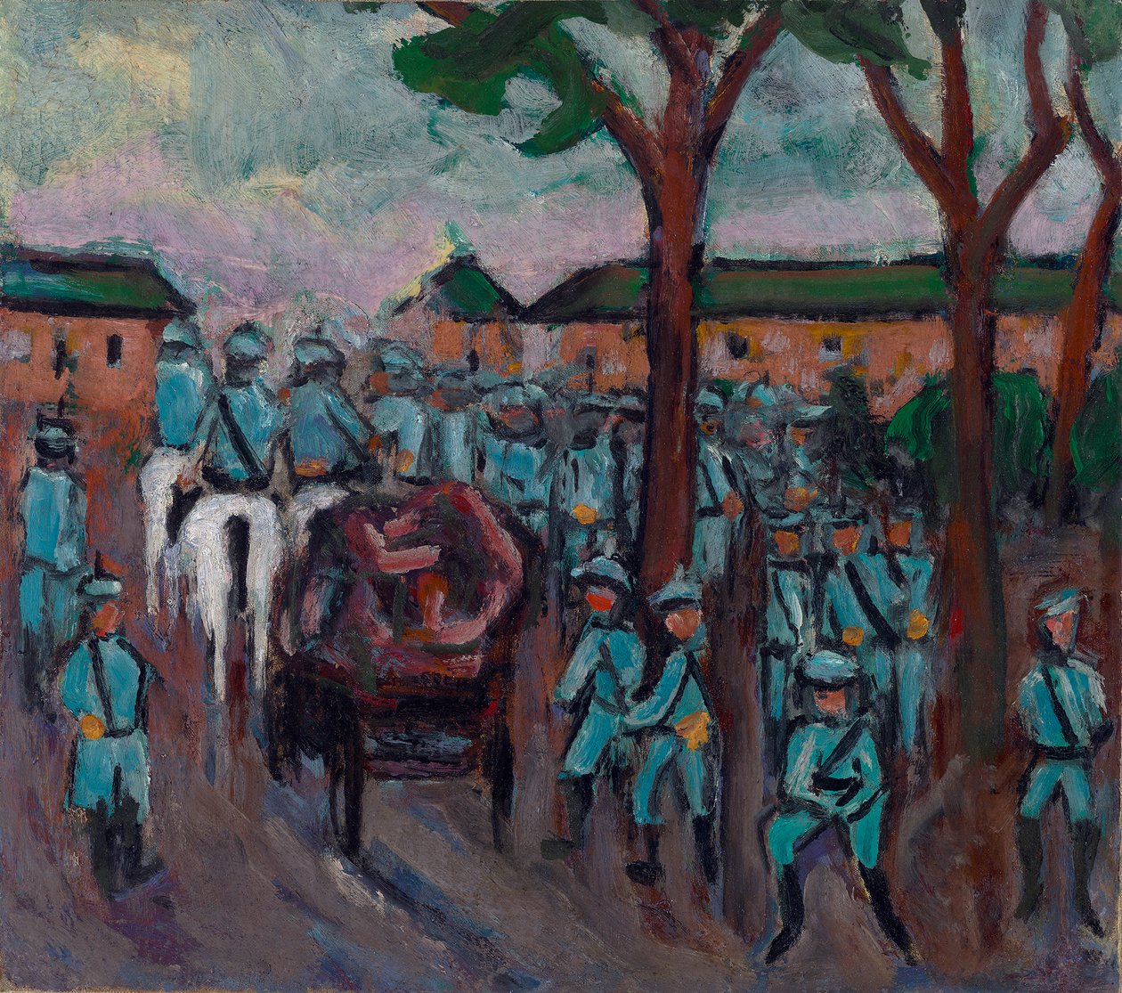 Infanteri av Helmuth Macke