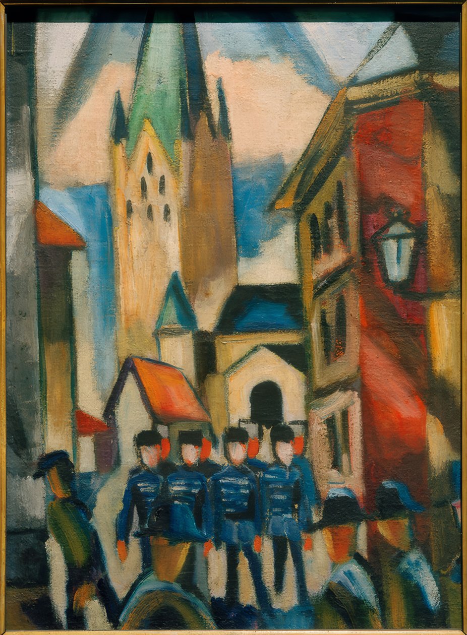Paderborn katedral av Helmuth Macke