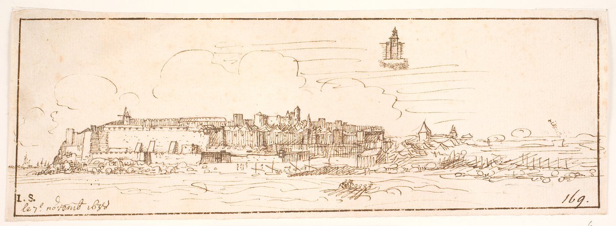 Blaye, ved Garonne Floden av Hem