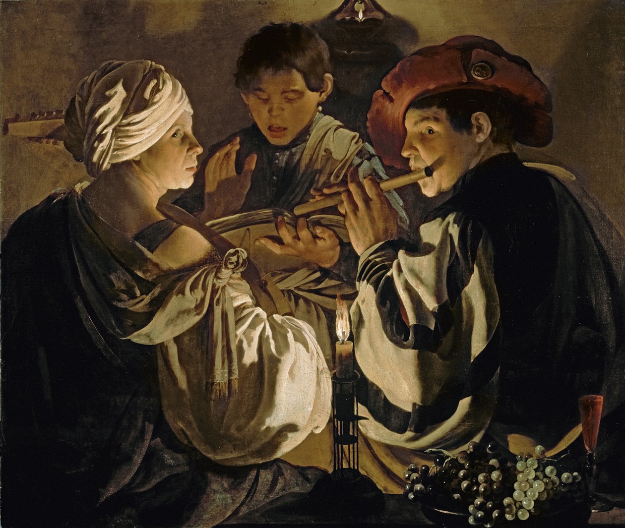 Konsert, ca. 1626 av Hendrick ter Brugghen