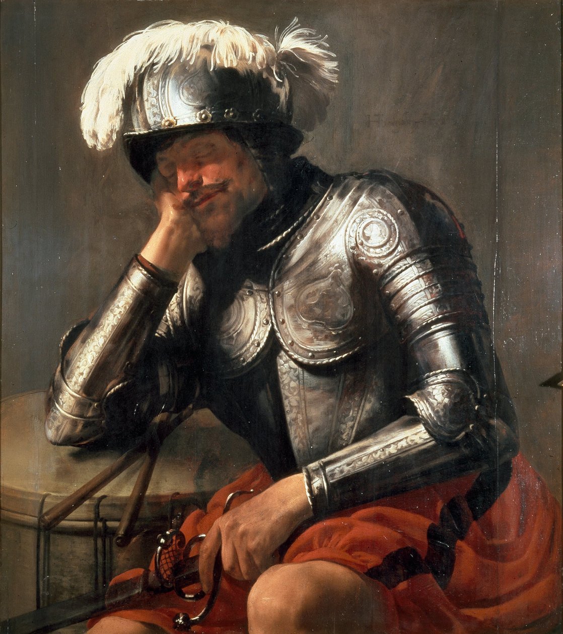 Mars sovende av Hendrick ter Brugghen