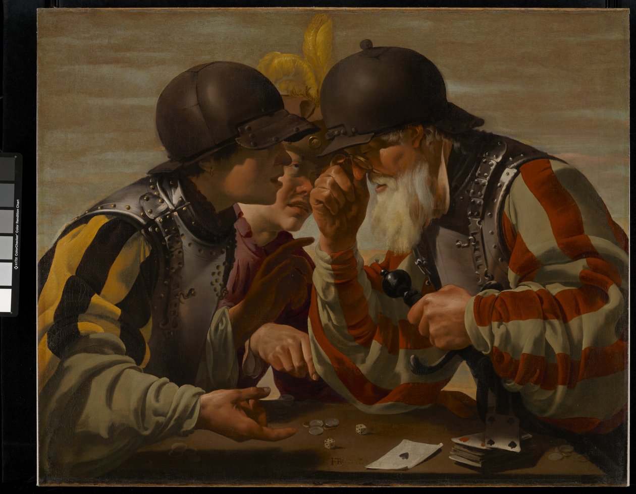 The Gamblers, 1623 av Hendrick ter Brugghen