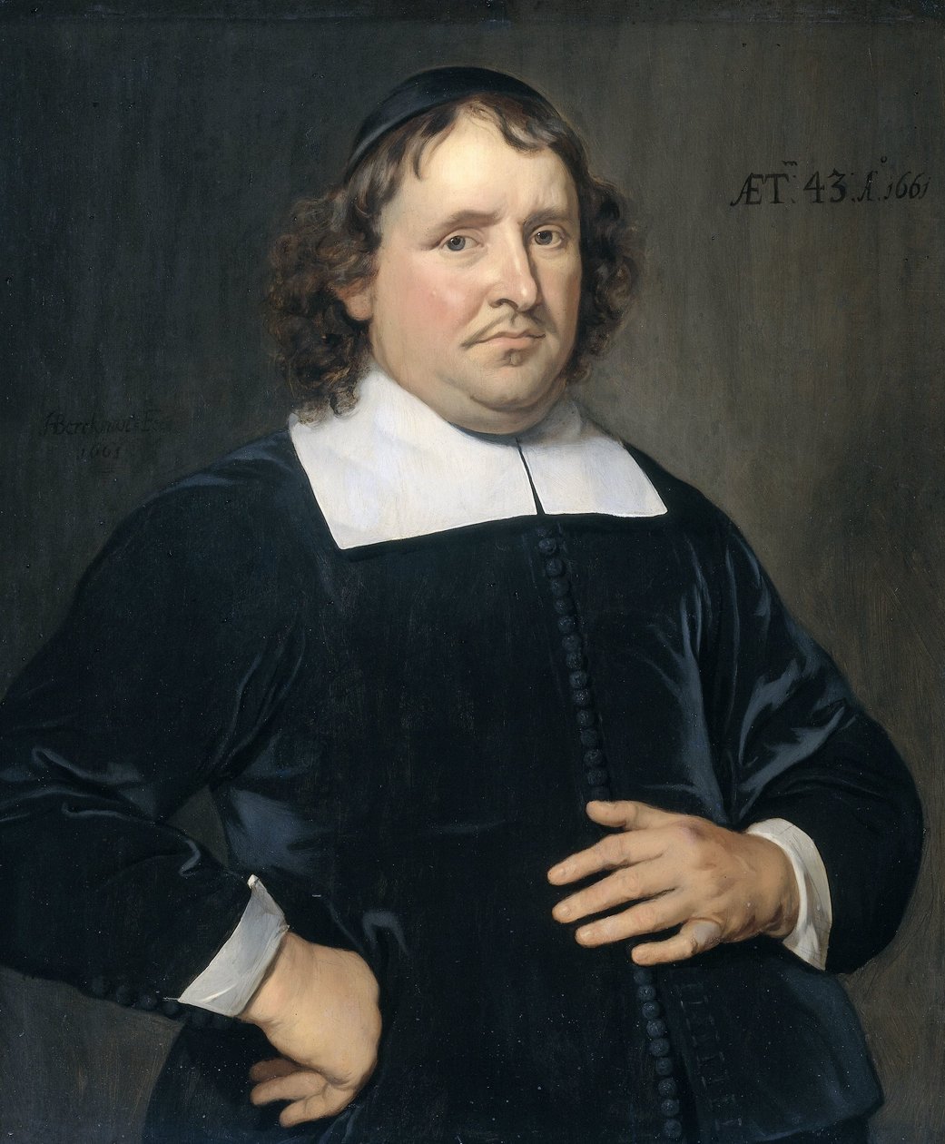 Thomas Pots (1618-1689). Statsråd på Vlissingen av Hendrick Berckman