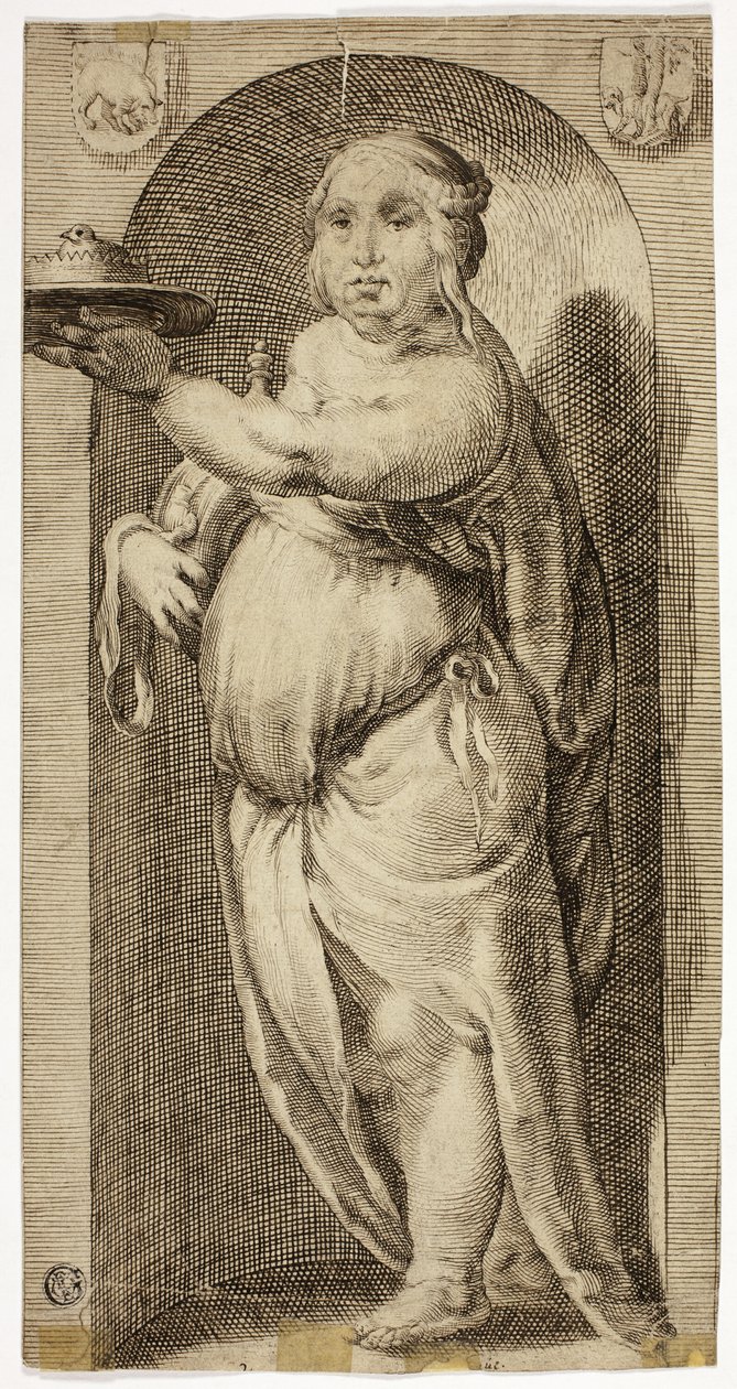 fråtsing av Hendrick Goltzius