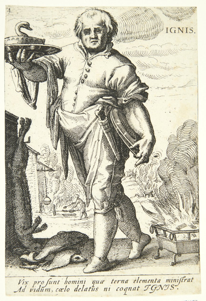 Ild (brann) av Hendrick Goltzius