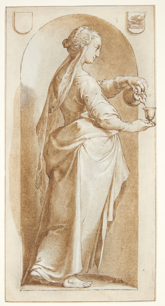 Moderasjon av Hendrick Goltzius