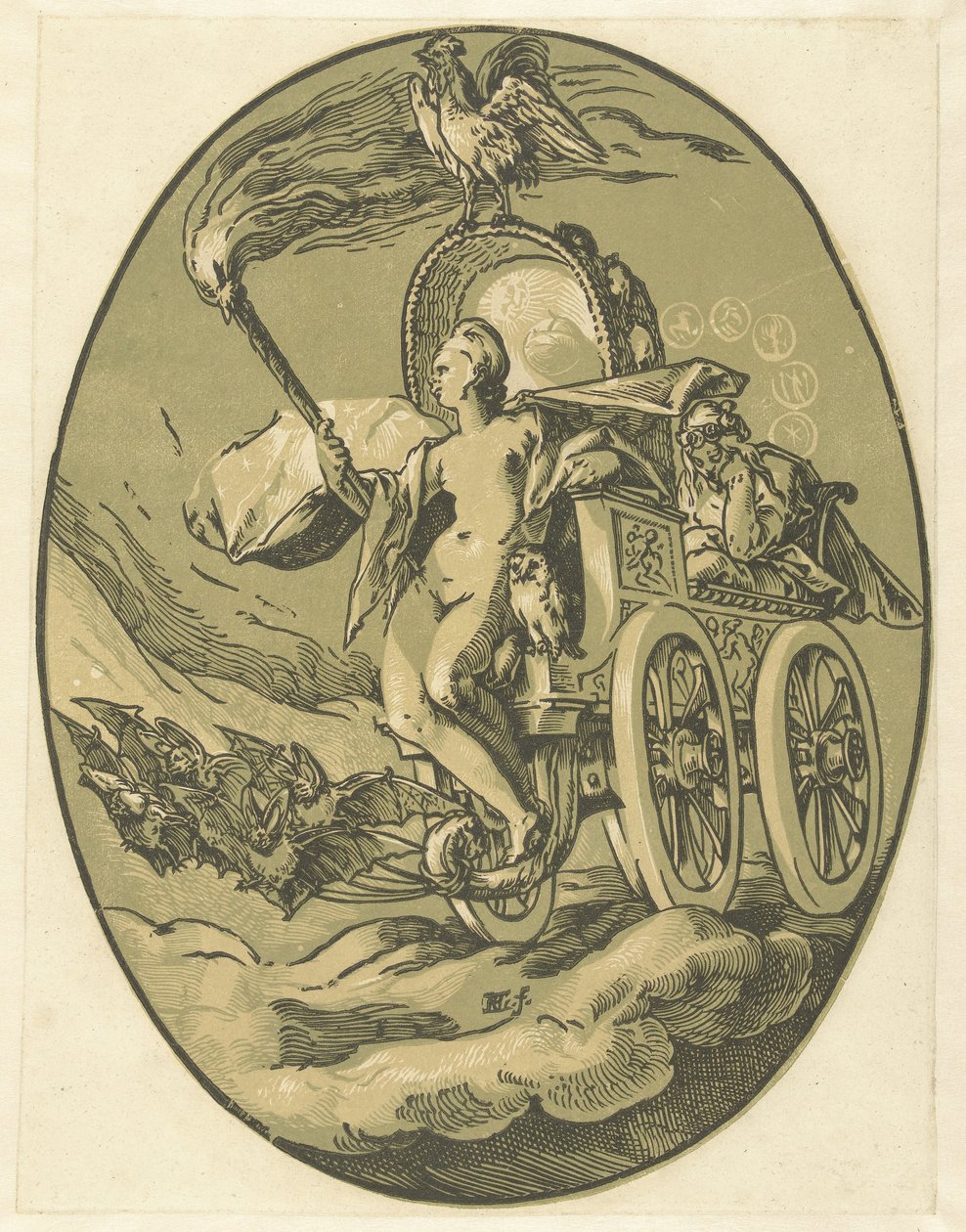 nox Gods and Goddesses (serietittel) av Hendrick Goltzius