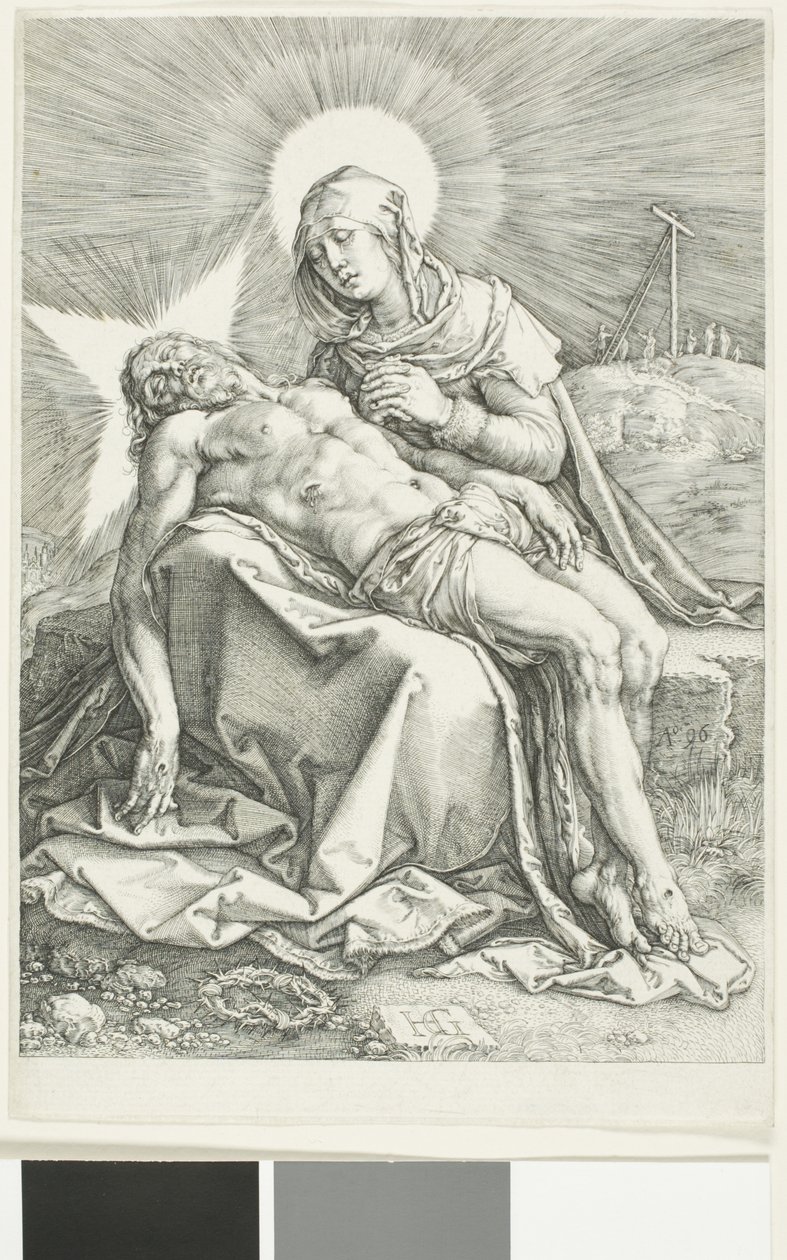 pieta av Hendrick Goltzius
