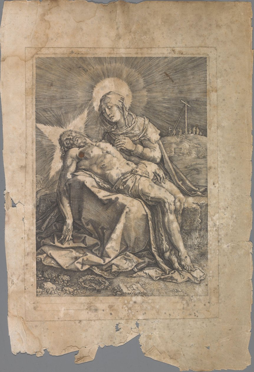 Pieta av Hendrick Goltzius
