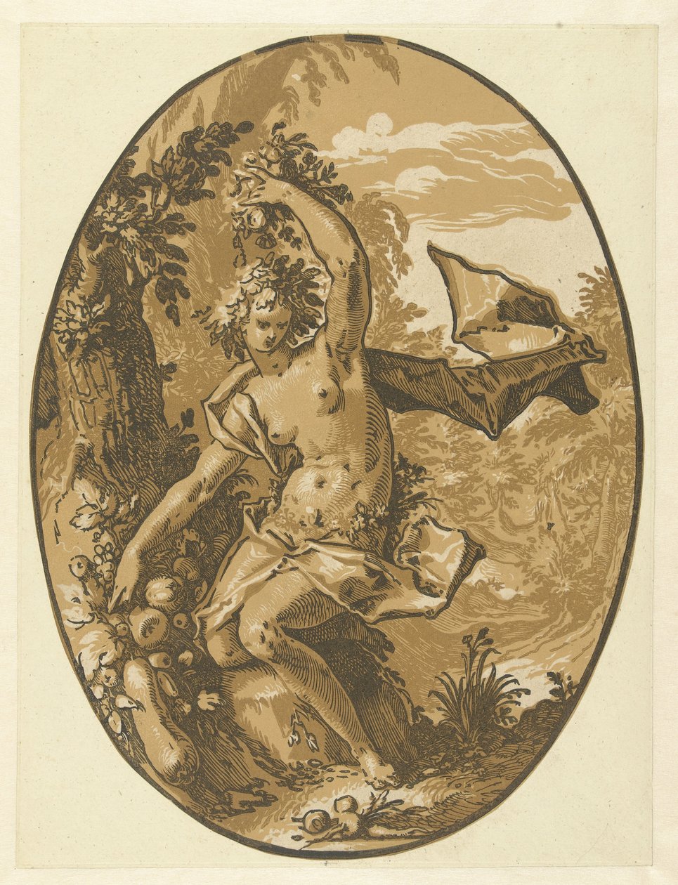 Proserpina Gods and Goddesses (serietittel) av Hendrick Goltzius