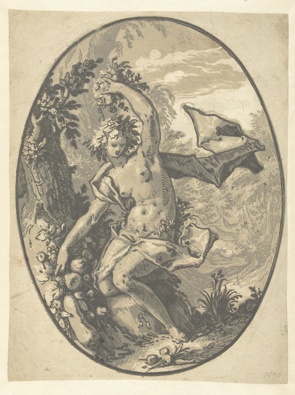 Proserpina Gods and Goddesses (serietittel) av Hendrick Goltzius