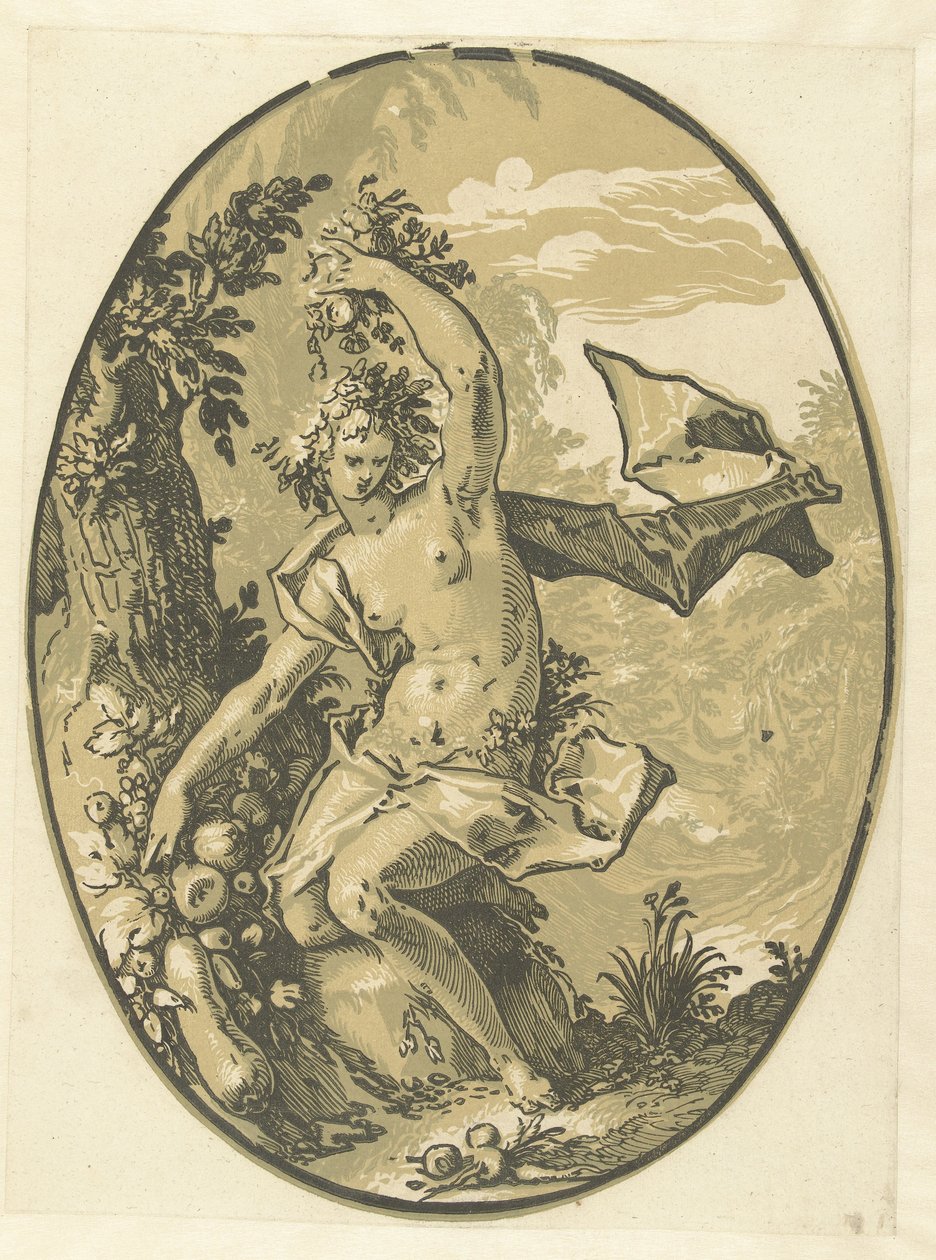 Proserpina Gods and Goddesses (serietittel) av Hendrick Goltzius