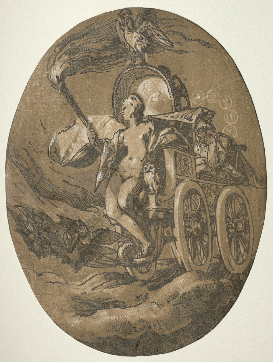 Guddommene: Nox av Hendrick Goltzius