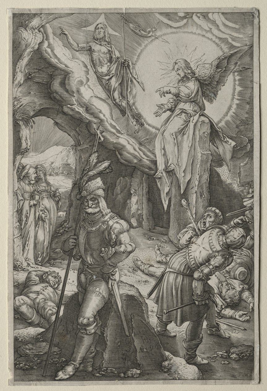 The Passion: The Resurrection av Hendrick Goltzius