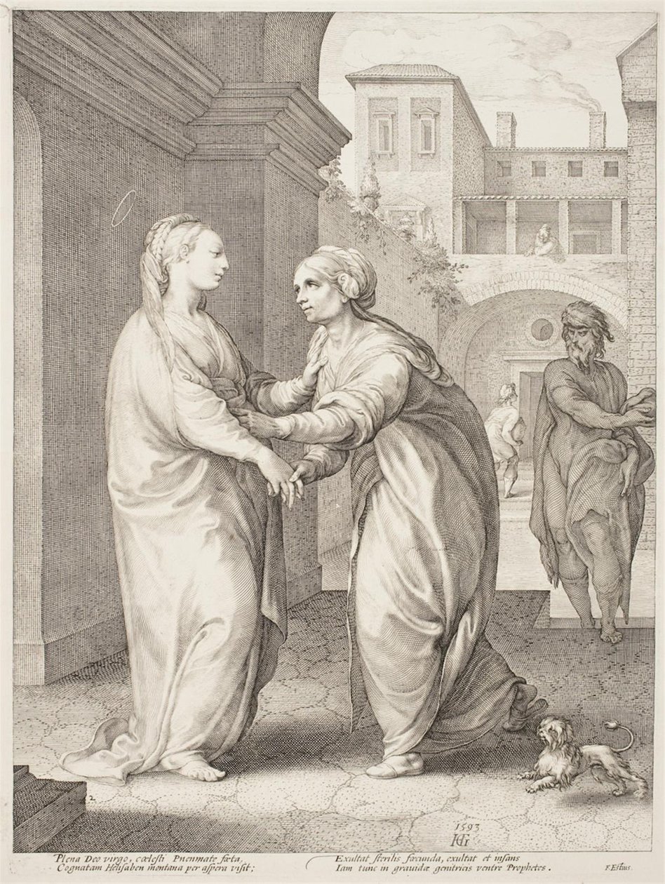 Besøket av Hendrick Goltzius