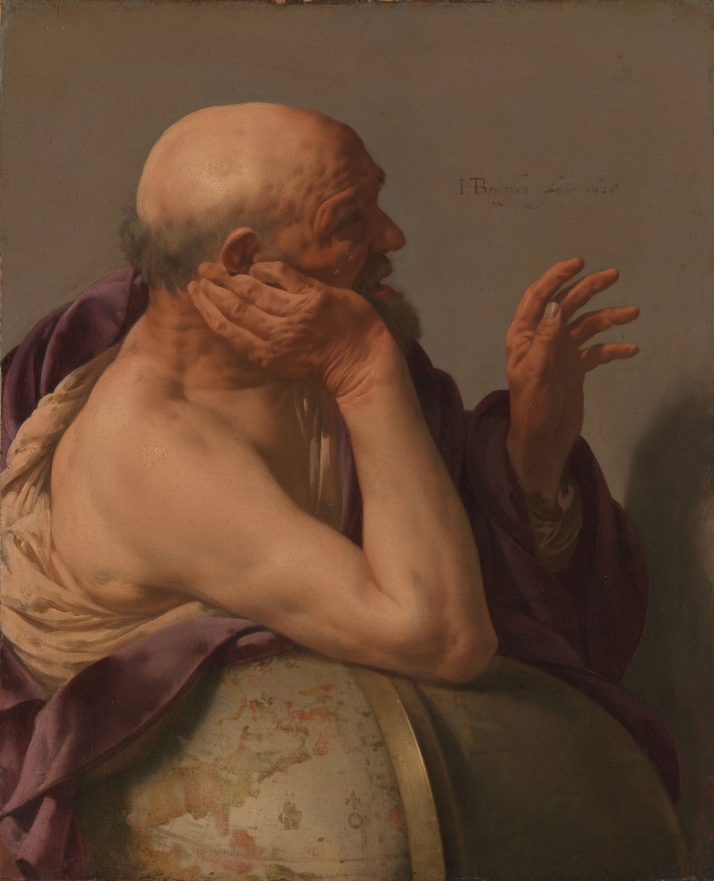 Heraklit, 1628 av Hendrick ter Brugghen