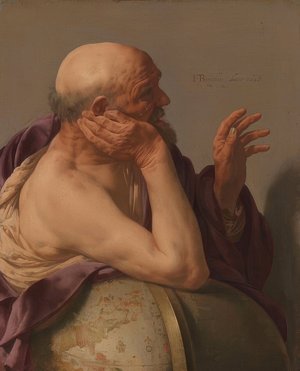 Heraklit. 1628 av Hendrick ter Brugghen