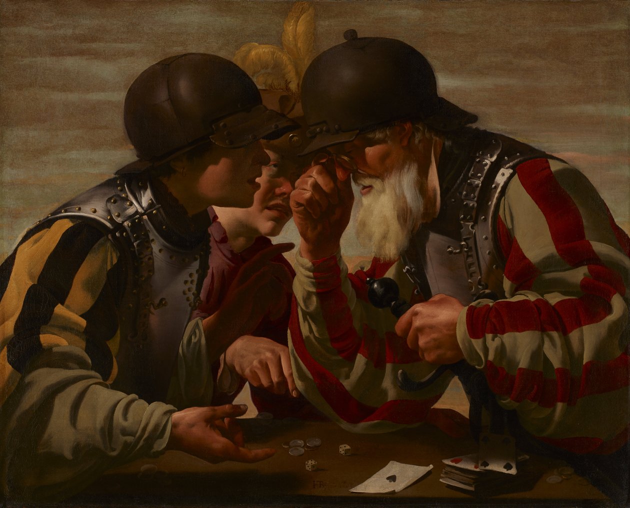 Gamblere av Hendrick ter Brugghen