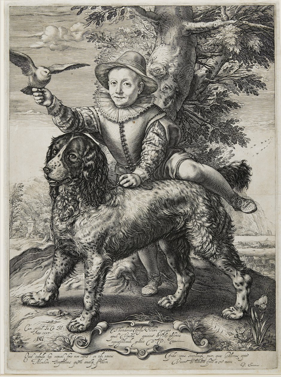 Frederick de Vries, 1597 av Hendrik Goltzius