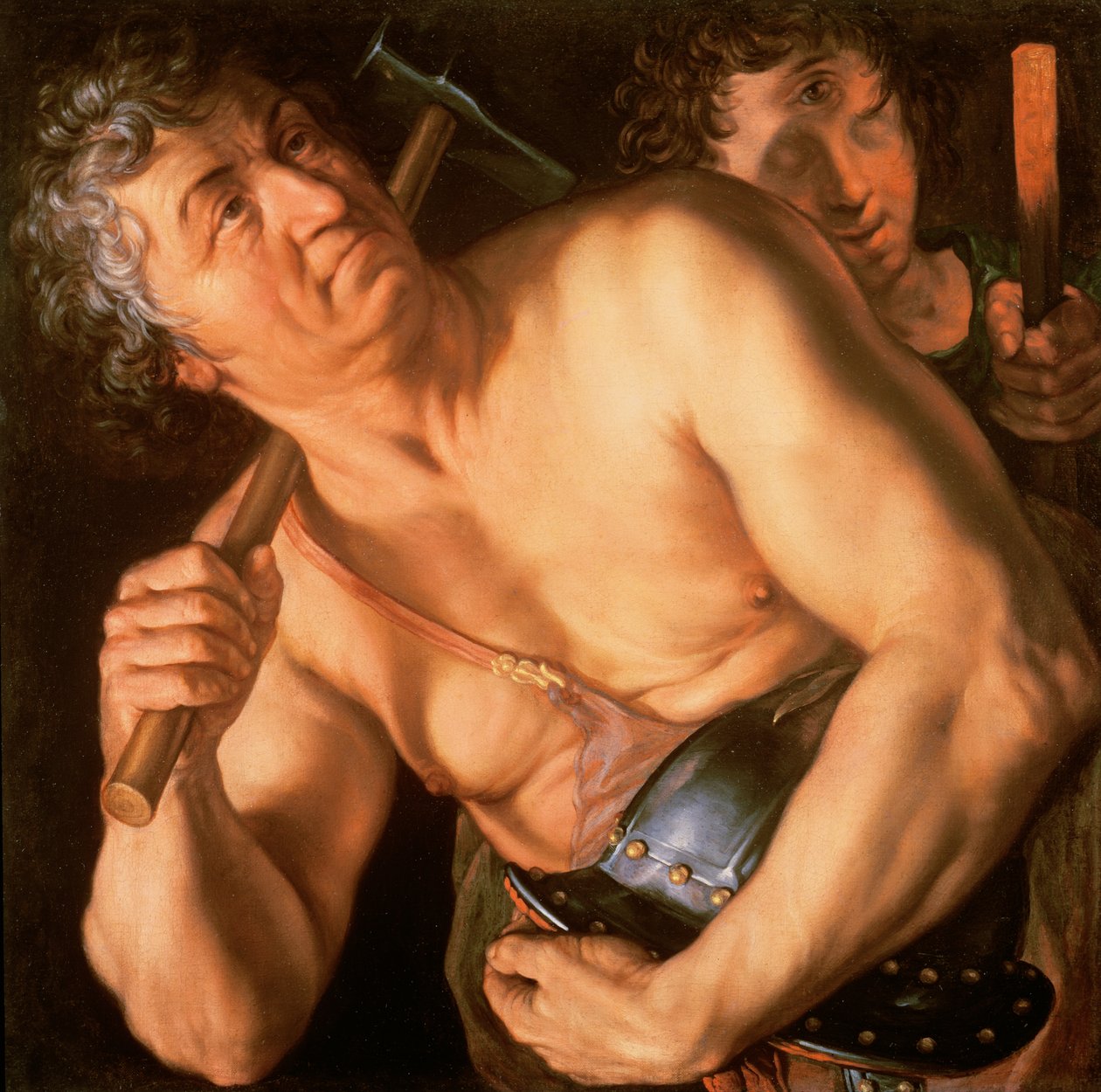 Vulkan, 1615 av Hendrik Goltzius