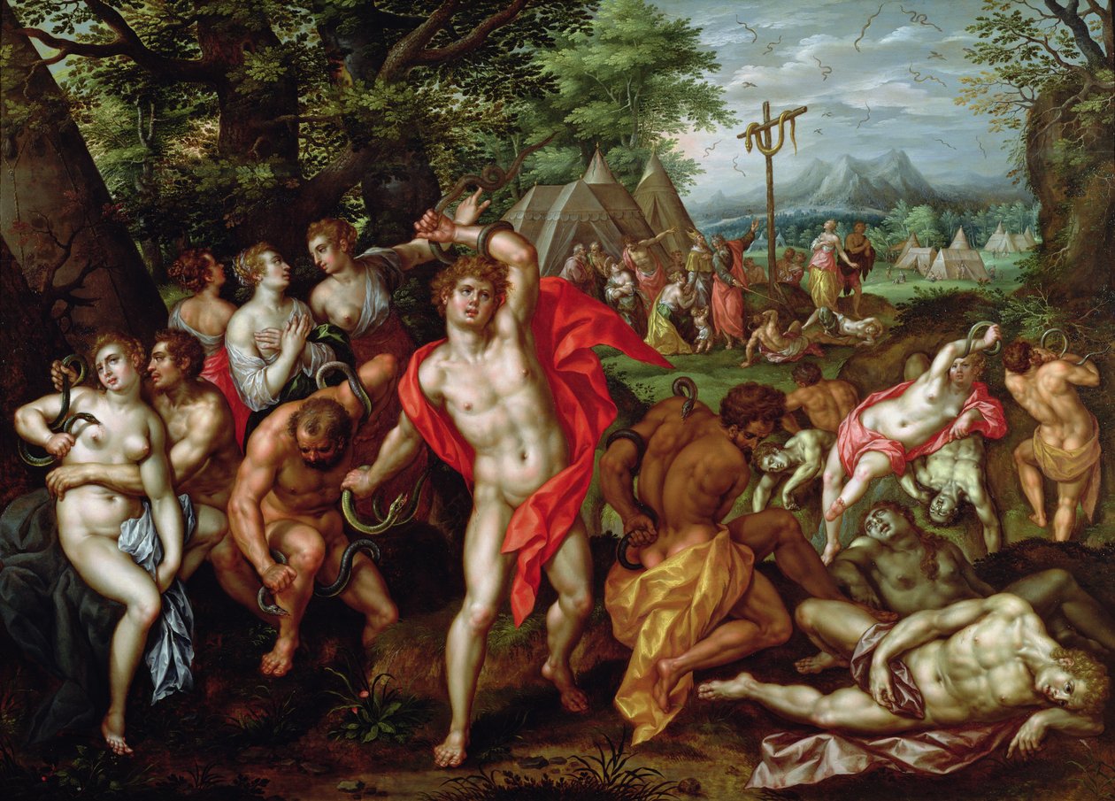 Den frekke slangen av Hendrick de Clerck