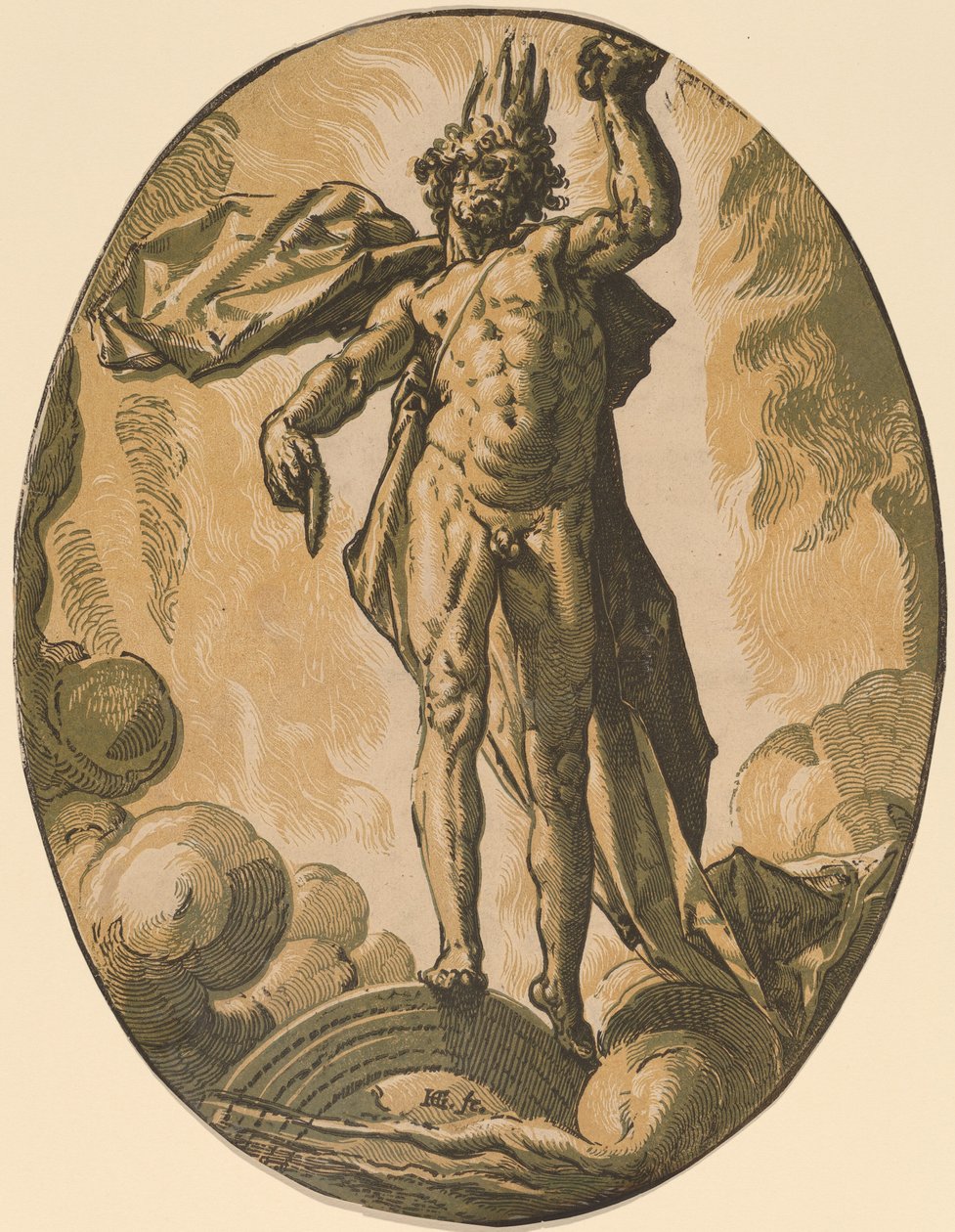 Eter av Hendrik Goltzius