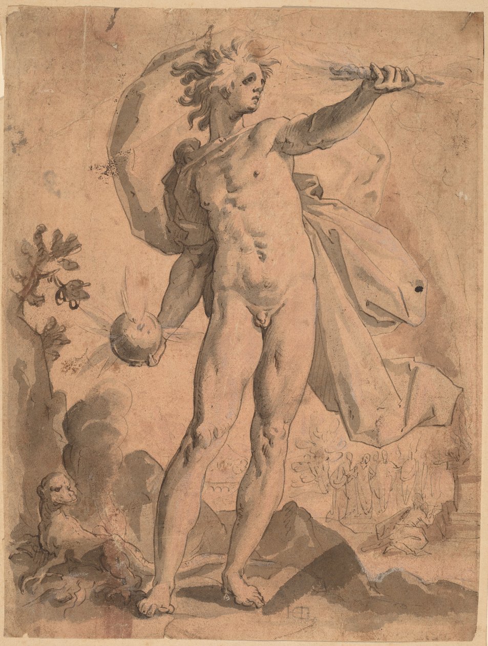 Ignis av Hendrik Goltzius