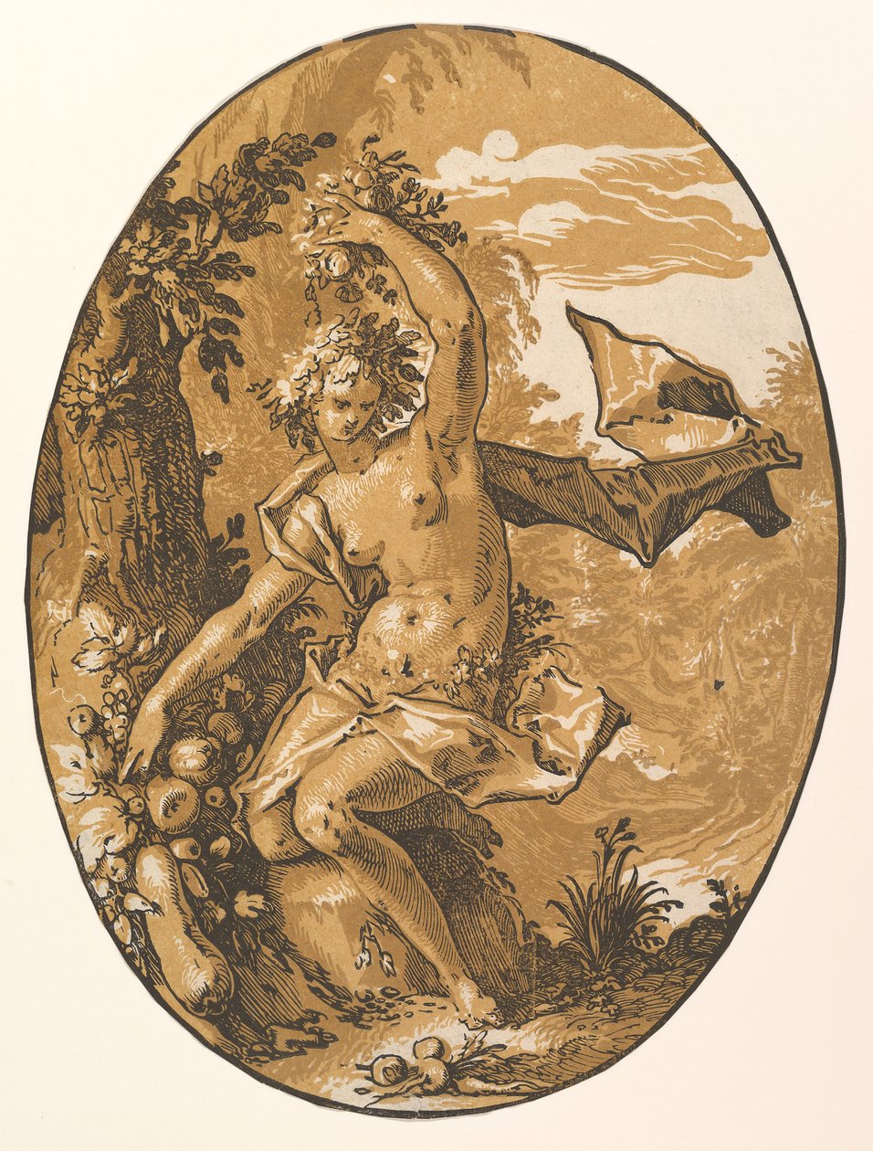 Proserpina, 1594. av Hendrik Goltzius