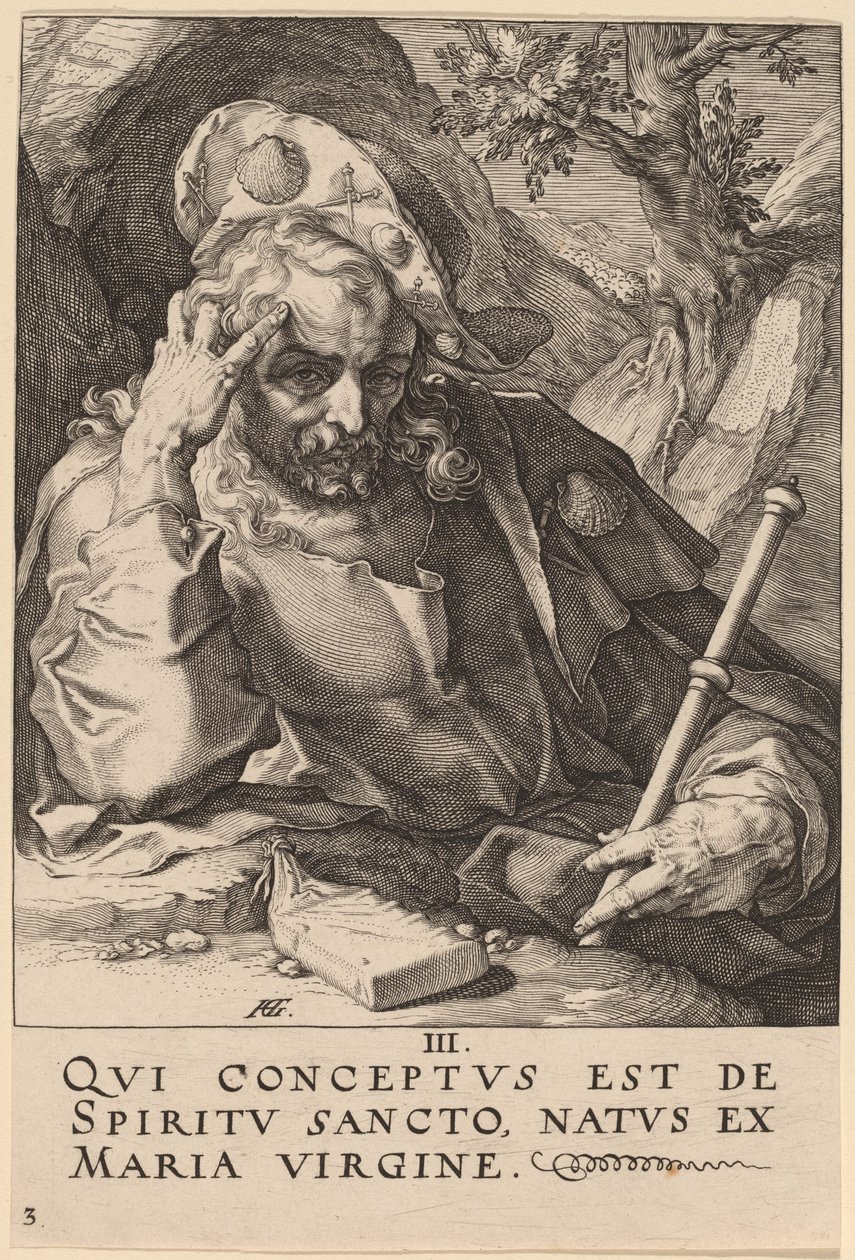 Saint James Major av Hendrik Goltzius