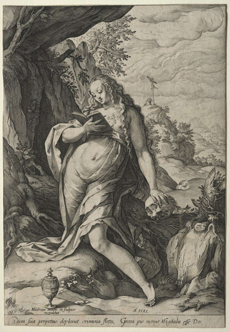Magdalen i bot. av Hendrik Goltzius