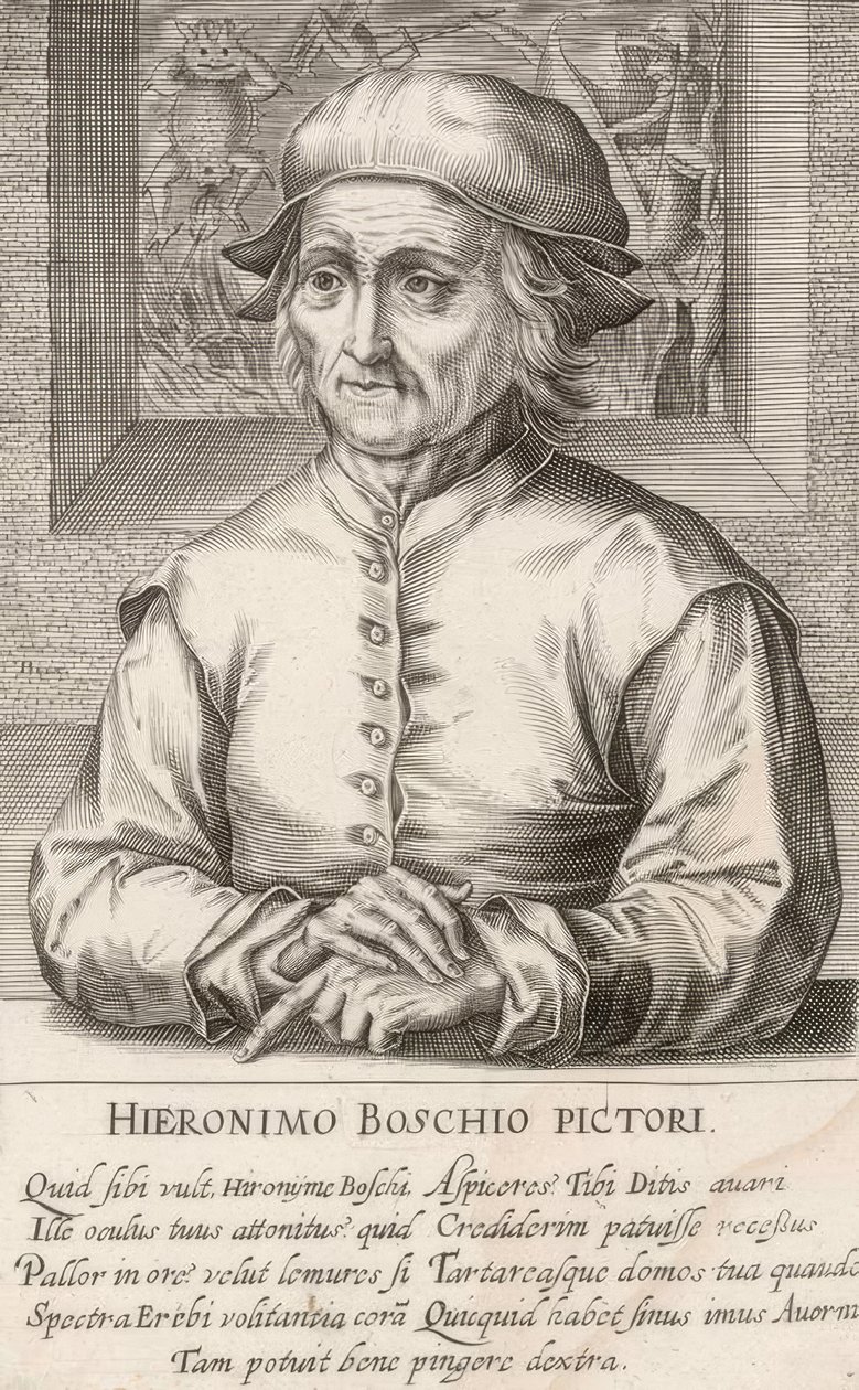 HIROMO BOSCHIO PICTORI (...) av Hendrik I Hondius