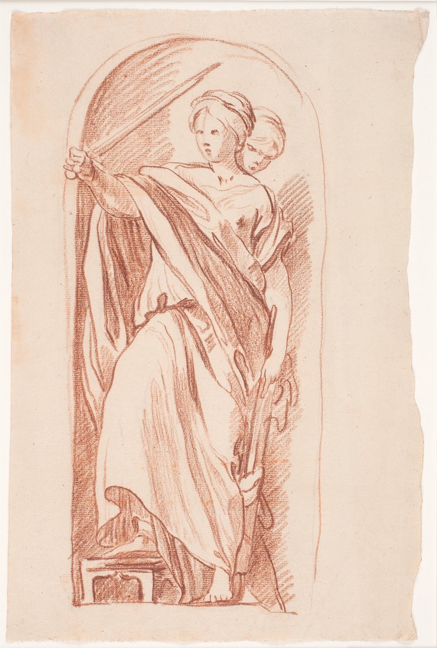 Judith. (Studie for skulptur) av Hendrik Krock
